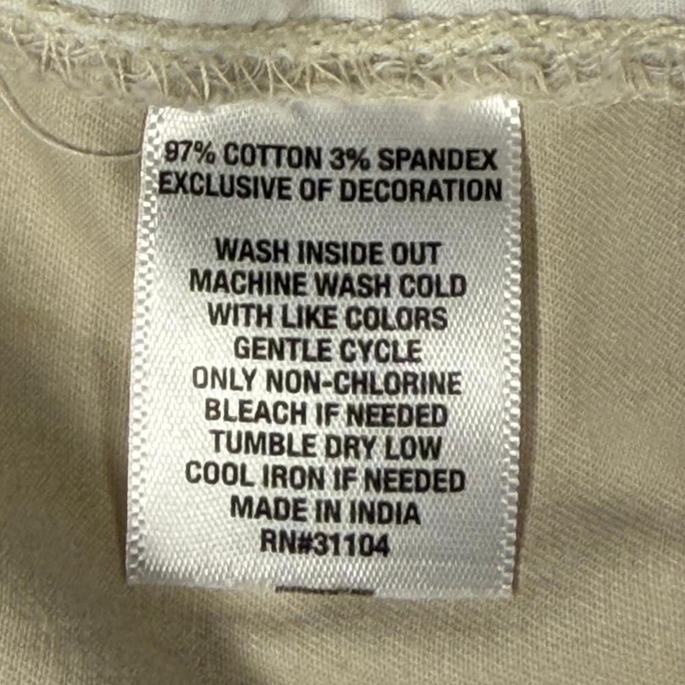 Crown & Ivy Caroline Shorts Womens 10 Pebble Beige 7 Inch Inseam Classic Fit NWT - Picture 7 of 7